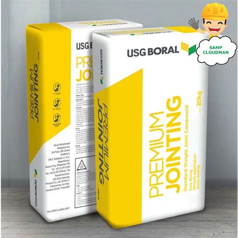 Boral PowderJointing Compound 20Kg per Bag All Purpose Joint .